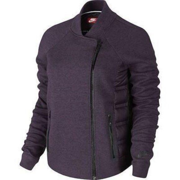 Like New! Nike Down Bomber-Inspired Jacket - Picture 1 of 6